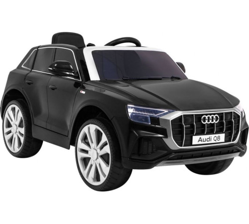 Дитяча акумуляторна машинка Audi Q8 Чорна Дитяча акумуляторна машинка Audi Q8 Чорна