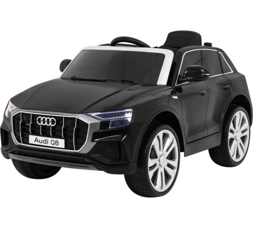 Дитяча акумуляторна машинка Audi Q8 Чорна Дитяча акумуляторна машинка Audi Q8 Чорна