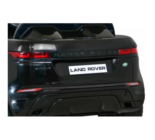 Дитяча акумуляторна машинка Range Rover Evoque Чорна