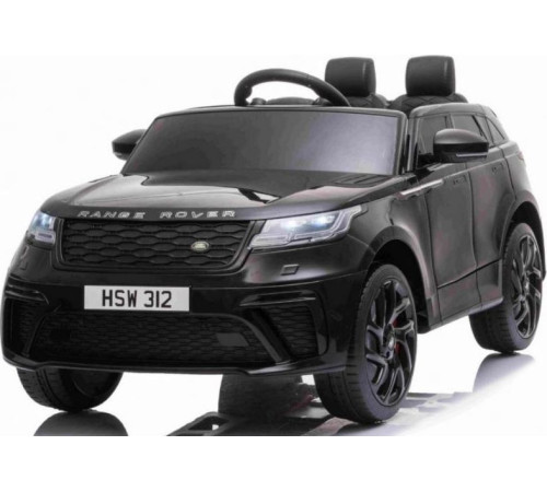 Дитяча акумуляторна машинка Range Rover Velar Чорна Дитяча акумуляторна машинка Range Rover Velar Чорна