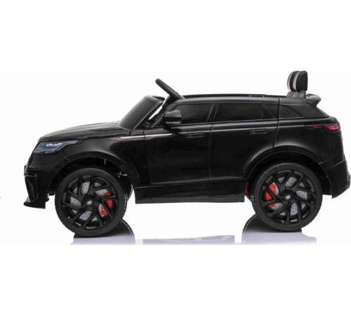 Дитяча акумуляторна машинка Range Rover Velar Чорна Дитяча акумуляторна машинка Range Rover Velar Чорна