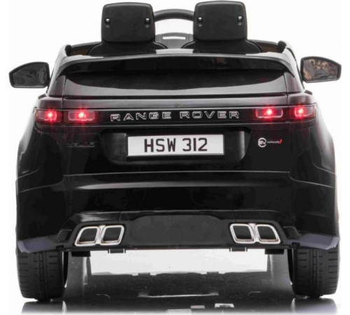 Дитяча акумуляторна машинка Range Rover Velar Чорна Дитяча акумуляторна машинка Range Rover Velar Чорна