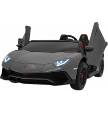 Дитяча акумуляторна машинка Lamborghini Aventador SV Сіра