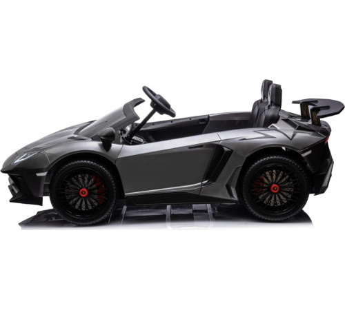 Дитяча акумуляторна машинка Lamborghini Aventador SV Сіра