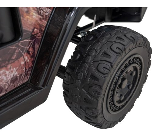 Дитяча акумуляторна машинка Toyota FJ Cruiser Чорна