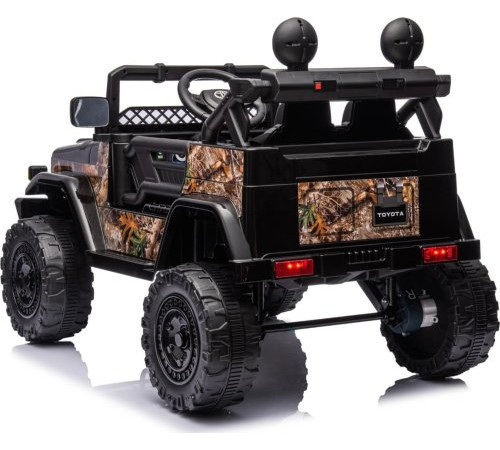 Дитяча акумуляторна машинка Toyota FJ Cruiser Чорна