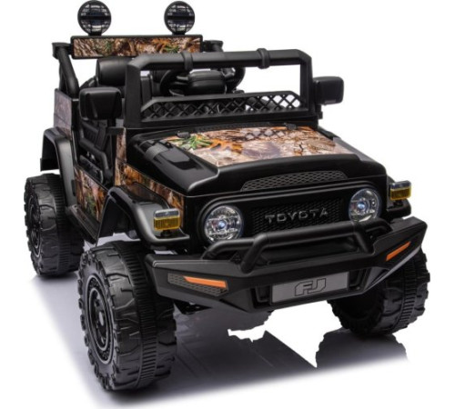 Дитяча акумуляторна машинка Toyota FJ Cruiser Чорна