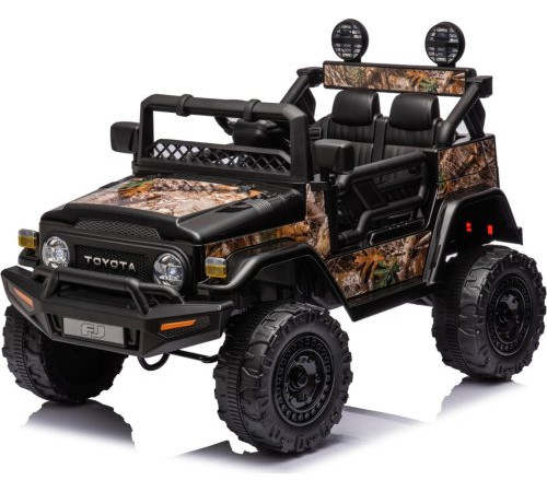 Дитяча акумуляторна машинка Toyota FJ Cruiser Чорна
