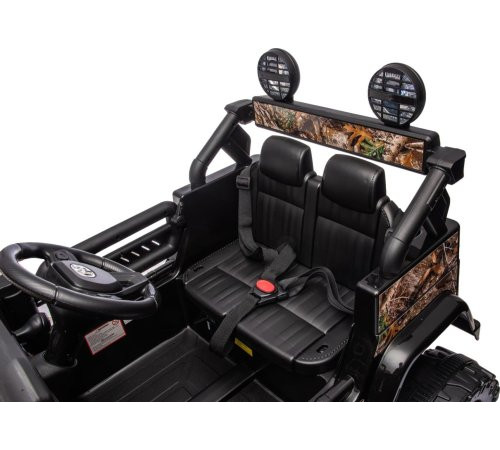 Дитяча акумуляторна машинка Toyota FJ Cruiser Чорна