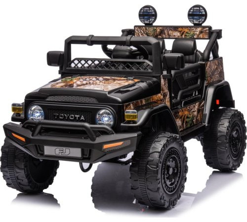 Дитяча акумуляторна машинка Toyota FJ Cruiser Чорна