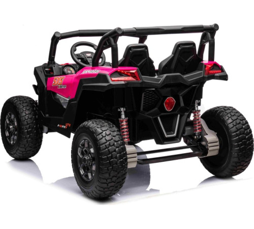 Дитяча акумуляторна машинка UTV X3 Off-Road рожева