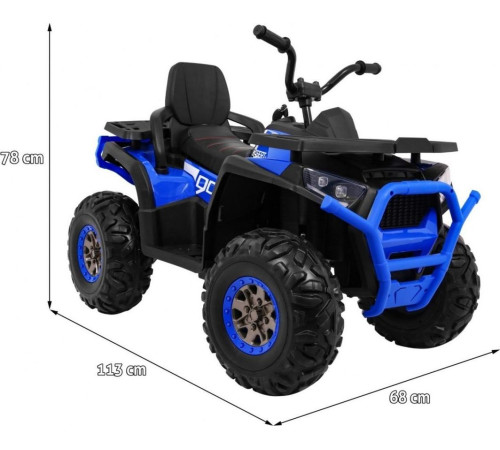Дитячий акумуляторний квадроцикл Quad ATV Desert Синій Дитячий акумуляторний квадроцикл Quad ATV Desert Синій