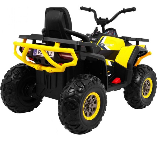 Дитячий акумуляторний квадроцикл Quad ATV Desert Жовтий Дитячий акумуляторний квадроцикл Quad ATV Desert Жовтий