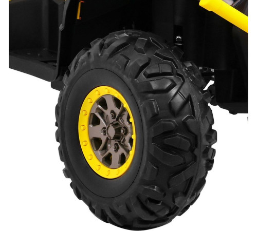 Дитячий акумуляторний квадроцикл Quad ATV Desert Жовтий Дитячий акумуляторний квадроцикл Quad ATV Desert Жовтий