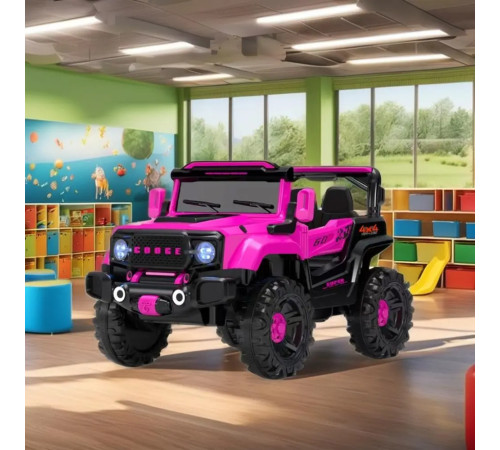 Дитячий електромобіль баггі 4х4 Spoko SP-V70 рожевий