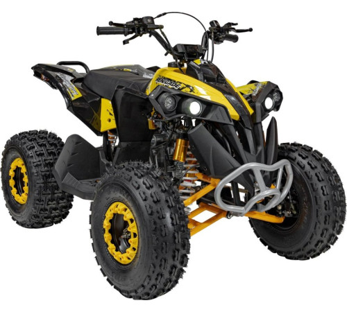 Дитячий акумуляторний квадроцикл RENEGADE HIPERFECT 125CC Жовтий Дитячий акумуляторний квадроцикл RENEGADE HIPERFECT 125CC Жовтий