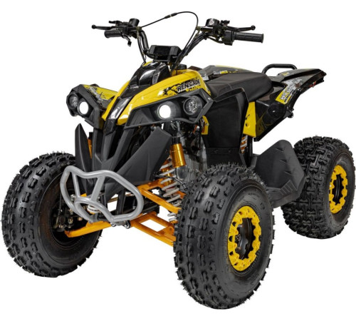 Дитячий акумуляторний квадроцикл RENEGADE HIPERFECT 125CC Жовтий Дитячий акумуляторний квадроцикл RENEGADE HIPERFECT 125CC Жовтий