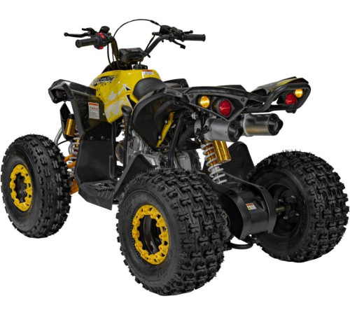 Дитячий акумуляторний квадроцикл RENEGADE HIPERFECT 125CC Жовтий Дитячий акумуляторний квадроцикл RENEGADE HIPERFECT 125CC Жовтий