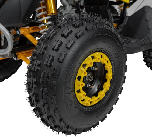 Дитячий акумуляторний квадроцикл RENEGADE HIPERFECT 125CC Жовтий Дитячий акумуляторний квадроцикл RENEGADE HIPERFECT 125CC Жовтий