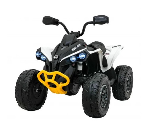 Дитячий акумуляторний квадроцикл Maverick Quad Білий Дитячий акумуляторний квадроцикл Maverick Quad Білий