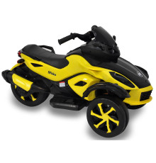Дитячий електромотоцикл Spoko SP-610 жовтий