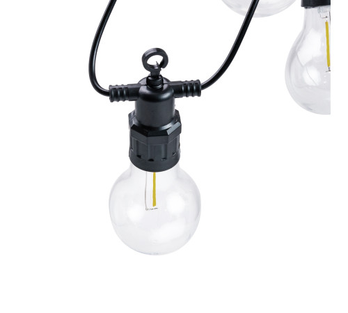 Ретро-гірлянда вулична 10 LED, 5 м, жовтий Ретро-гірлянда вулична 10 LED, 5 м, жовтий