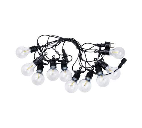 Ретро-гірлянда вулична 10 LED, 5 м, жовтий Ретро-гірлянда вулична 10 LED, 5 м, жовтий