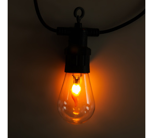 Ретро-гірлянда вулична 10 LED, 5 м, імітація вогню Ретро-гірлянда вулична 10 LED, 5 м, імітація вогню
