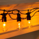 Ретро-гірлянда вулична 10 LED, 5 м, імітація вогню