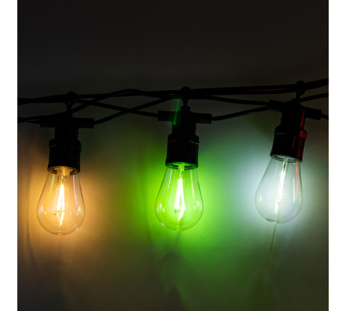 Ретро-гірлянда вулична 10 LED, 5 м, мультиколор Ретро-гірлянда вулична 10 LED, 5 м, мультиколор