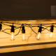 Ретро-гірлянда вулична 10 LED, 5 м, теплий білий