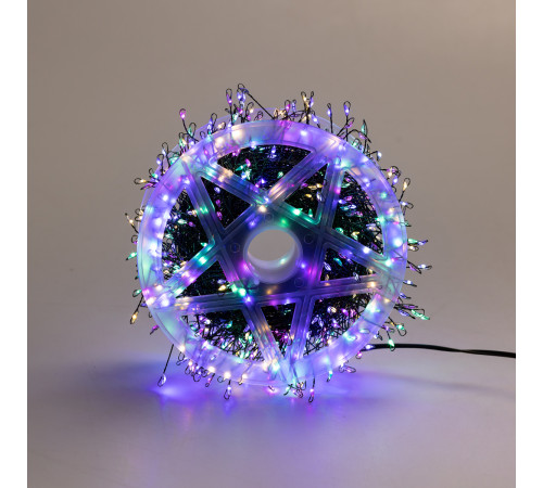 Гірлянда-нитка Роса Хвойна лапа 400 LED, 30 м, мультиколор Гірлянда-нитка Роса Хвойна лапа 400 LED, 30 м, мультиколор