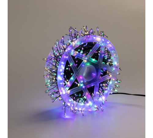 Гірлянда-нитка Роса Хвойна лапа 400 LED, 30 м, мультиколор Гірлянда-нитка Роса Хвойна лапа 400 LED, 30 м, мультиколор