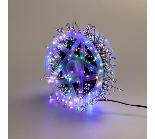 Гірлянда-нитка Роса Хвойна лапа 400 LED, 30 м, мультиколор Гірлянда-нитка Роса Хвойна лапа 400 LED, 30 м, мультиколор