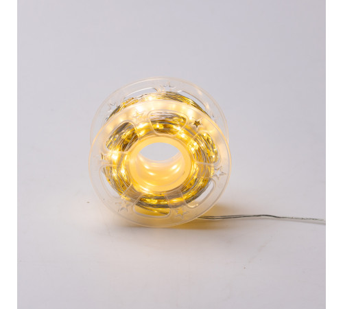 Гірлянда Роса нитка 500 LED, 50 м, з пультом, від мережі, жовтий Гірлянда Роса нитка 500 LED, 50 м, з пультом, від мережі, жовтий