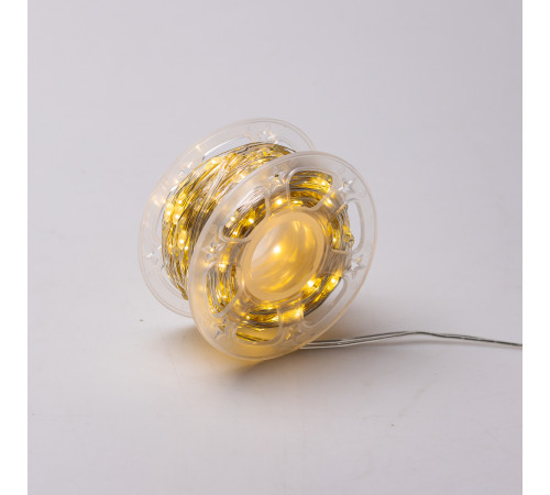 Гірлянда Роса нитка 500 LED, 50 м, з пультом, від мережі, жовтий Гірлянда Роса нитка 500 LED, 50 м, з пультом, від мережі, жовтий