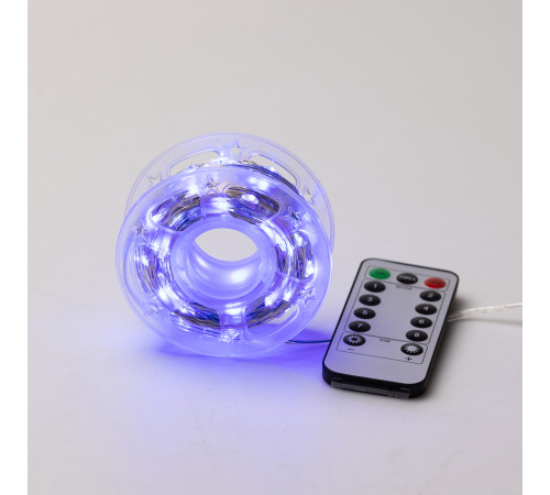 Гірлянда Роса нитка 500 LED,50 м ,з пультом, від мережі, білий Гірлянда Роса нитка 500 LED,50 м ,з пультом, від мережі, білий