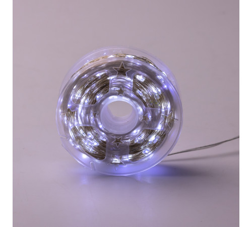 Гірлянда Роса нитка 1000 LED, 100 м, від мережі, білий Гірлянда Роса нитка 1000 LED, 100 м, від мережі, білий