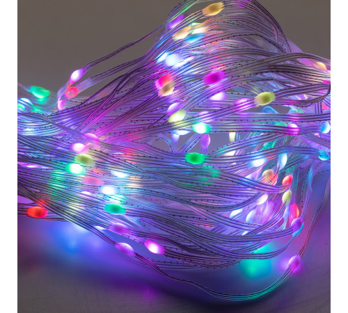 Смарт-гірлянда Штора 200 LED, 3*2 м, з керуванням зі смартфона, мультиколор Смарт-гірлянда Штора 200 LED, 3*2 м, з керуванням зі смартфона, мультиколор