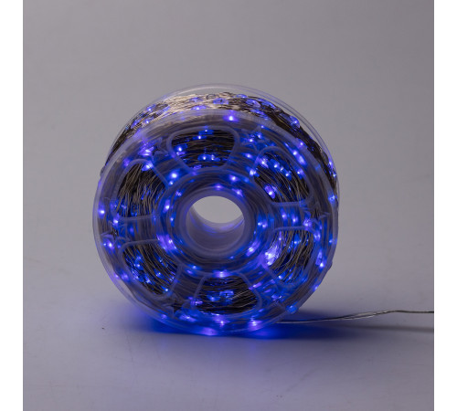 Гірлянда Роса нитка 2000 LED, 200 м, з пультом, від мережі, синій Гірлянда Роса нитка 2000 LED, 200 м, з пультом, від мережі, синій