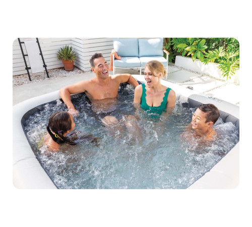 Джакузі-SPA Intex 28450 надувне 4-місне