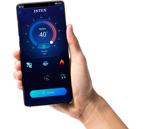 Джакузі-SPA Intex 28450 надувне 4-місне