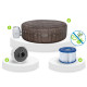 Джакузі-SPA надувне Bestway 6001P Lay-Z Bali 7-місне