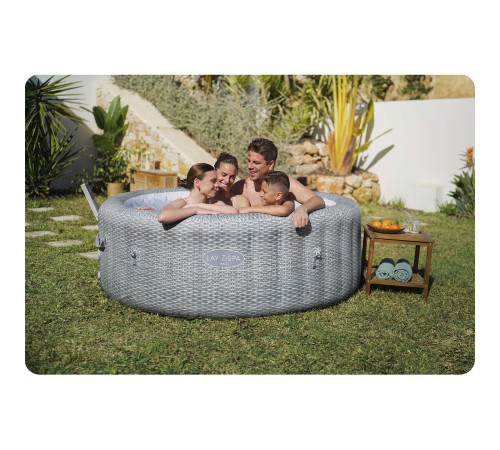 Джакузі-SPA надувне Bestway 6001N Lay-Z Bali 6-місне Джакузі-SPA надувне Bestway 6001N Lay-Z Bali 6-місне