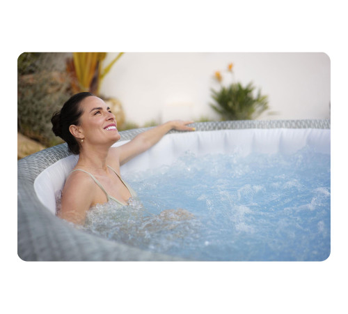 Джакузі-SPA надувне Bestway 6001N Lay-Z Bali 6-місне Джакузі-SPA надувне Bestway 6001N Lay-Z Bali 6-місне