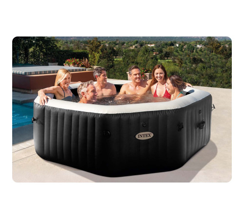 Джакузі-SPA надувне 10в1 INTEX 28458 4-місне Джакузі-SPA надувне 10в1 INTEX 28458 4-місне
