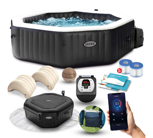 Джакузі-SPA надувне 10в1 INTEX 28458 4-місне Джакузі-SPA надувне 10в1 INTEX 28458 4-місне