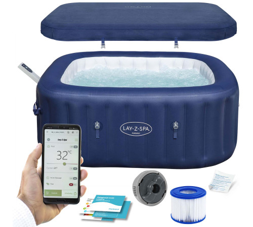 Джакузі-SPA надувне Bestway 6001H Lay-Z Miami 6-місне Джакузі-SPA надувне Bestway 6001H Lay-Z Miami 6-місне
