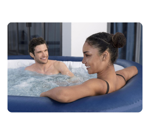 Джакузі-SPA надувне Bestway 6001H Lay-Z Miami 6-місне Джакузі-SPA надувне Bestway 6001H Lay-Z Miami 6-місне