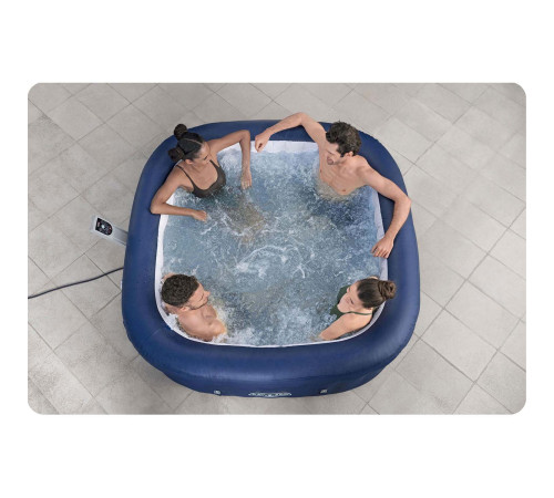Джакузі-SPA надувне Bestway 6001H Lay-Z Miami 6-місне Джакузі-SPA надувне Bestway 6001H Lay-Z Miami 6-місне